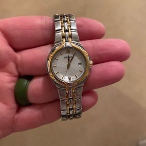 SEIKO two tone watch